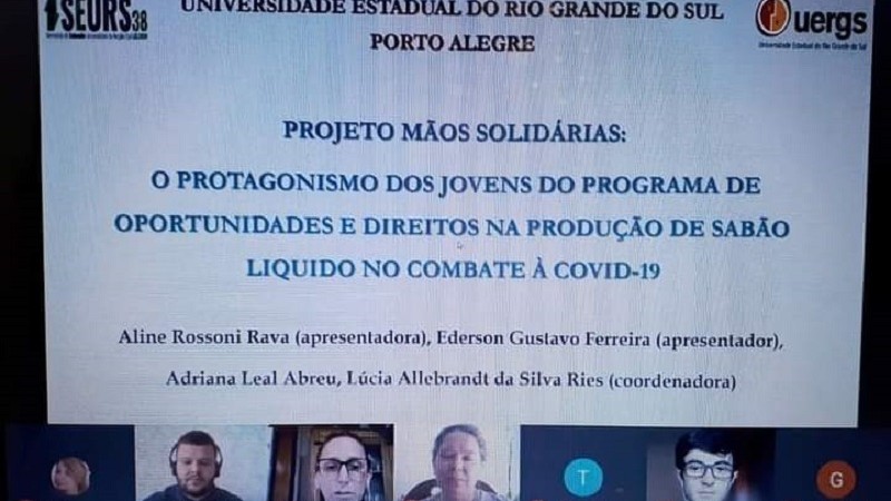 Projeto "Mãos Solidárias" é apresentado em seminário